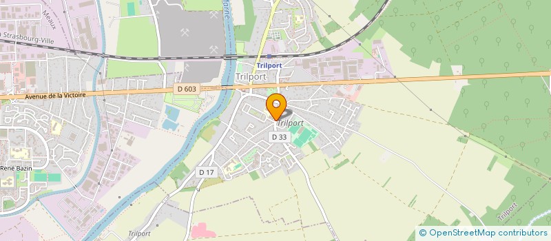 localisation de l'entreprise ASSOCIATION ECOLE MATERNELLE CHEDID TRILPORT  TRILPORT