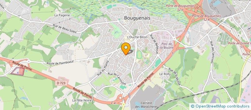 localisation de l'entreprise ASSOCIATION ECOLE PRIMAIRE PUBLIQUE JEAN ZAY à BOUGUENAIS