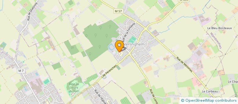 localisation de l'entreprise ASSOCIATION ECOLE SAINTE MARIE  VERLINGHEM