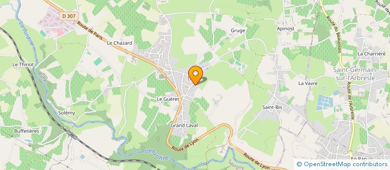 localisation de l'entreprise ASSOCIATION ECOLE ST VINCENT à BULLY