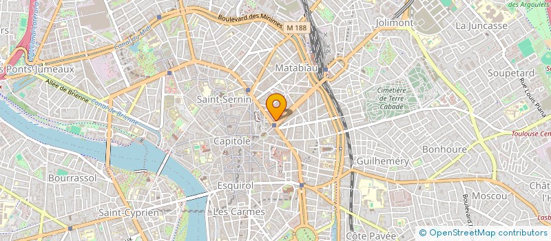 localisation de l'entreprise ASSOCIATION ECRAN à TOULOUSE