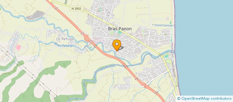 localisation de l'entreprise ASSOCIATION ECRIRATURES à BRAS-PANON