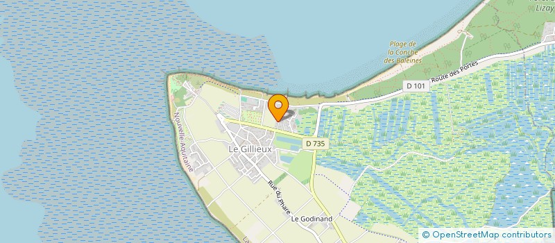 localisation de l'entreprise ASSOCIATION ECURIE DE TERRITOIRE ILE DE RE  SAINT-CLEMENT-DES-BALEINES