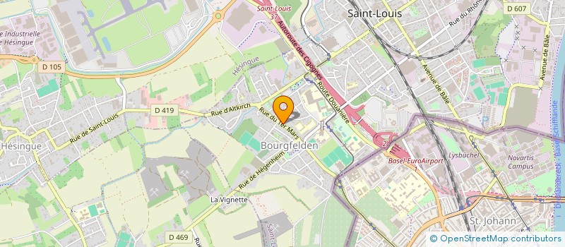 localisation de l'entreprise ASSOCIATION ECURIE DES 3 LYS à SAINT-LOUIS