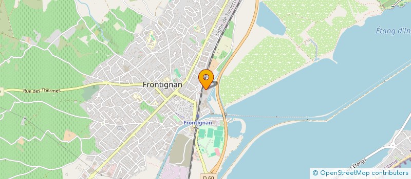 localisation de l'entreprise ASSOCIATION ECURIE DES PIELLES à FRONTIGNAN