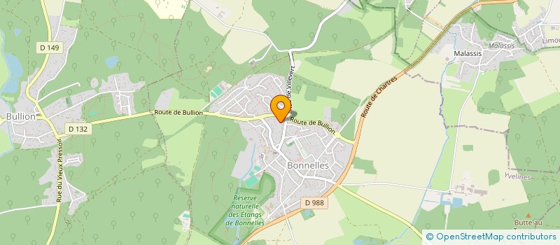 localisation de l'entreprise ASSOCIATION ECURIE E. BIONDI à BONNELLES