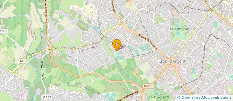 localisation de l'entreprise ASSOCIATION EDEN  MONTPELLIER