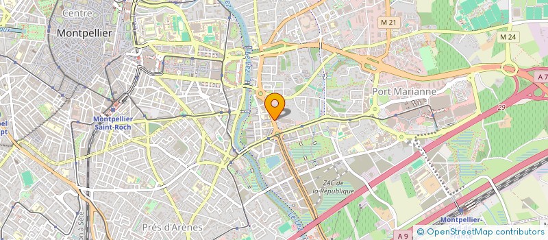 localisation de l'entreprise ASSOCIATION EDFORE SUCCESS POUR L'EDUCATION, LA FORMATION ET LA RECHERCHE à MONTPELLIER