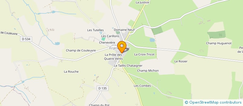 localisation de l'entreprise ASSOCIATION EDL  FRANCHESSE