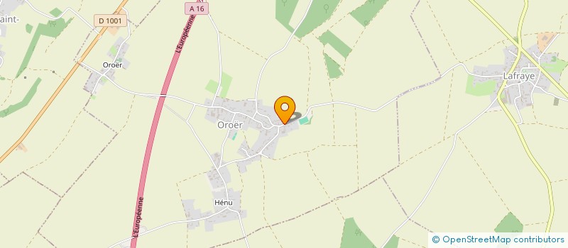 localisation de l'entreprise ASSOCIATION EDUC'ENVIRONNEMENT  OROER
