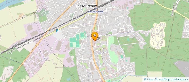 localisation de l'entreprise ASSOCIATION EDUC'OEURDI à LES MUREAUX