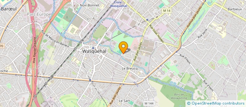 localisation de l'entreprise ASSOCIATION EDUCA-PEP'S à VILLENEUVE-D'ASCQ