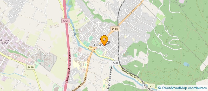 localisation de l'entreprise ASSOCIATION EDUCATION CONFIANCE SAINT-SER à AIX-EN-PROVENCE
