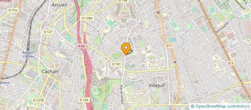 localisation de l'entreprise ASSOCIATION EDUCATION ET SAVOIR à VILLEJUIF