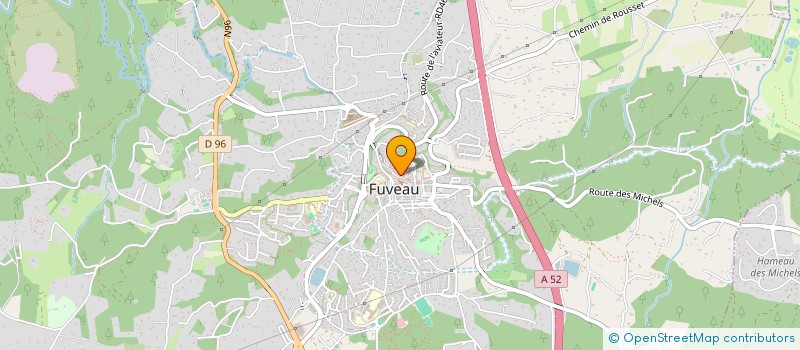 localisation de l'entreprise ASSOCIATION EDUCATION POPULAIR  FUVEAU