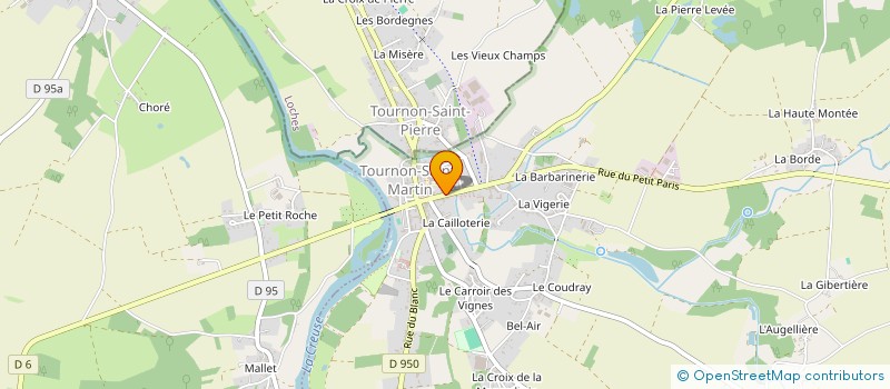 localisation de l'entreprise ASSOCIATION EDUCATION POPULAIRE à TOURNON-SAINT-MARTIN