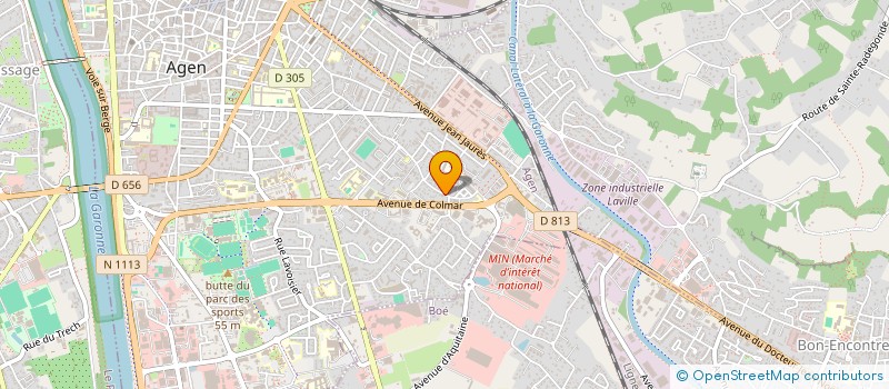 localisation de l'entreprise ASSOCIATION EDUCATIVE DU LOT-ET-GARONNE (AELG)  AGEN