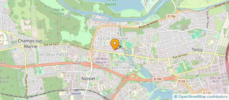 localisation de l'entreprise ASSOCIATION EDUCATIVE ET SPORTIVE TORCY BOXE FRANCAISE  NOISIEL