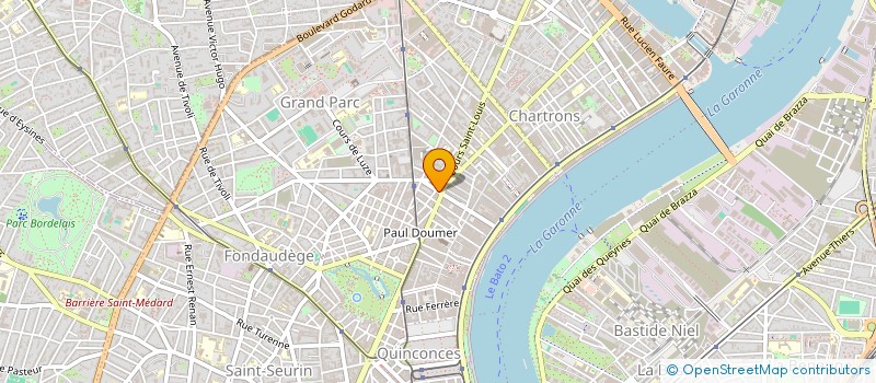 localisation de l'entreprise ASSOCIATION EDUQUER ET CONNECTER POUR DEMAIN - ECD  BORDEAUX