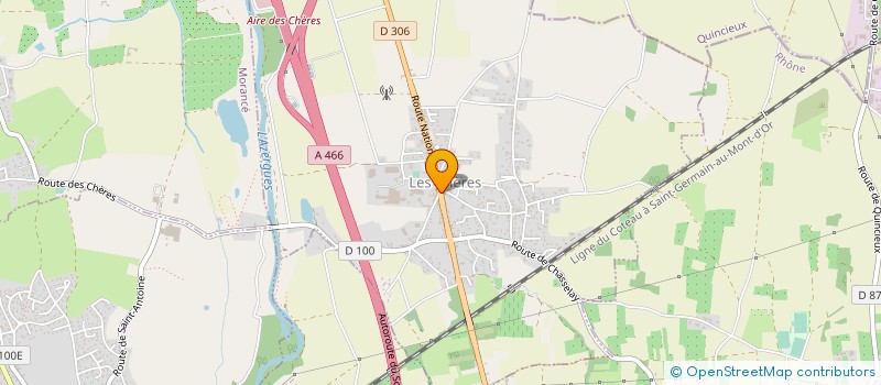 localisation de l'entreprise ASSOCIATION EFFERVESCENCE  CIVRIEUX D'AZERGUES