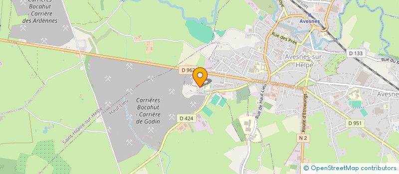 localisation de l'entreprise ASSOCIATION EFFORT à AVESNES-SUR-HELPE