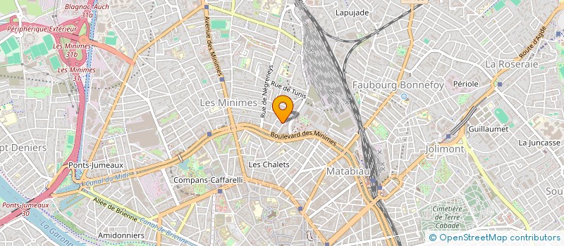 localisation de l'entreprise ASSOCIATION EGERIE à TOULOUSE