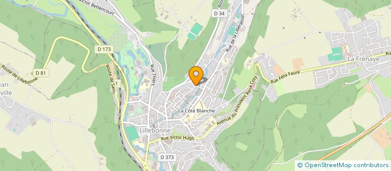 localisation de l'entreprise ASSOCIATION EGLISE APOSTOLIQUE  LILLEBONNE