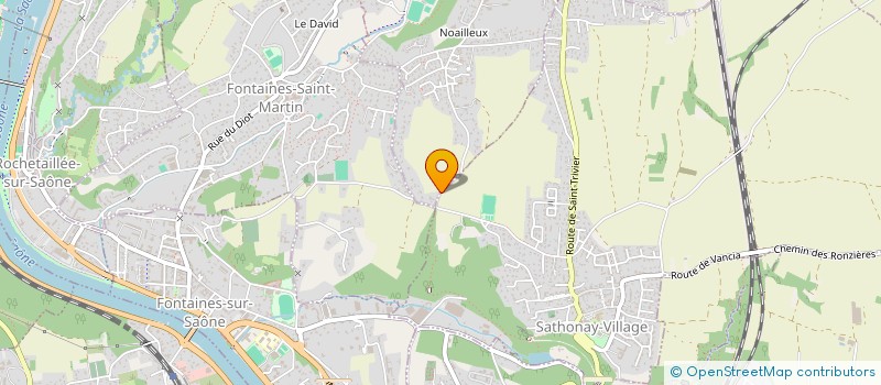 localisation de l'entreprise ASSOCIATION EGLISE CHRETIENNE DES FRERES DE PLYMOUTH DE LYON  CAILLOUX-SUR-FONTAINES