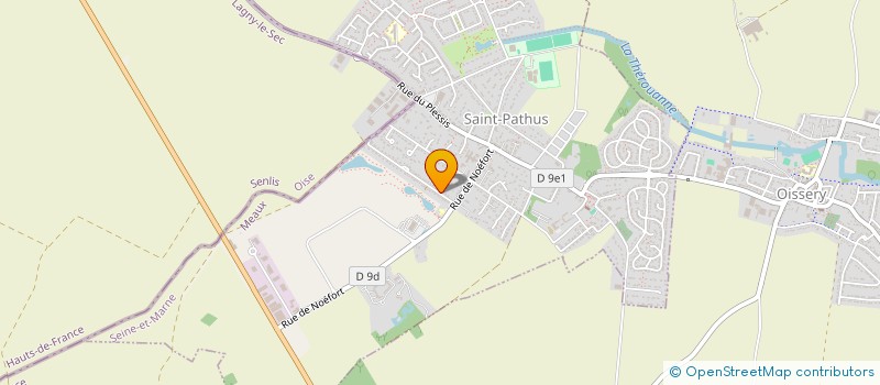 localisation de l'entreprise ASSOCIATION EGLISE DE DIEU DE LA PENTECOTE  SAINT-PATHUS