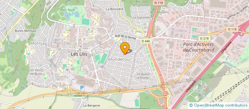 localisation de l'entreprise ASSOCIATION EGLISE EVANGELIQUE D ORSAY-LES ULIS à ORSAY