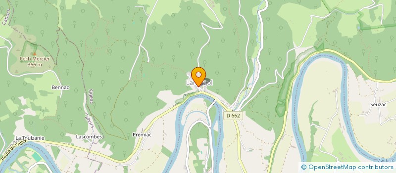 localisation de l'entreprise ASSOCIATION EGLISE SAINT PIERRE DE MARCILHAC SUR CELE  MARCILHAC-SUR-CELE