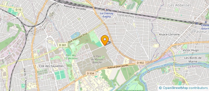 localisation de l'entreprise ASSOCIATION EIADE IFITS à NEUILLY-SUR-MARNE