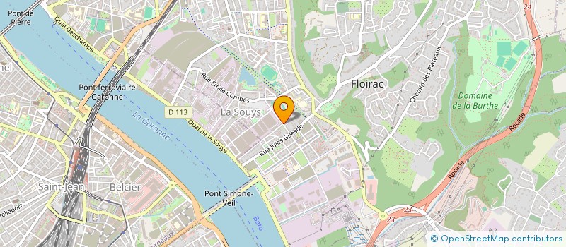 localisation de l'entreprise ASSOCIATION EKINOXE à FLOIRAC
