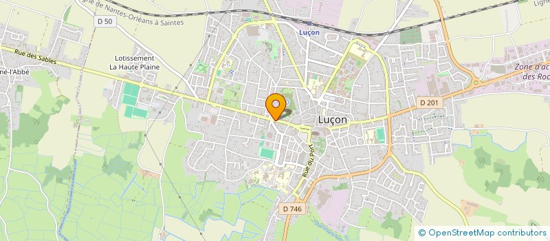 localisation de l'entreprise ASSOCIATION EL ECO à LUCON