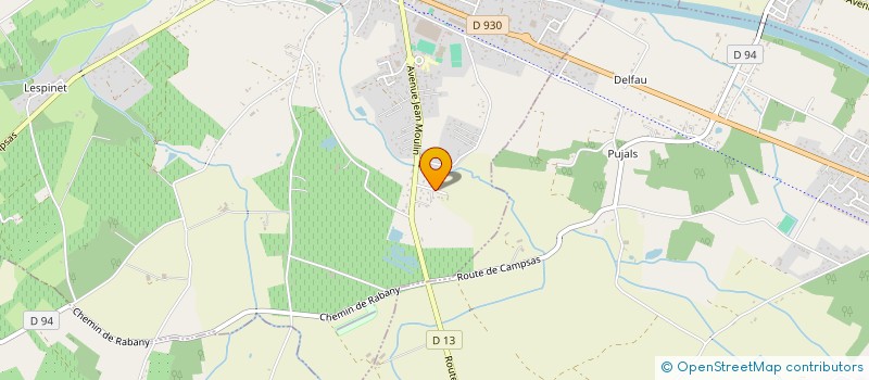 localisation de l'entreprise ASSOCIATION EL-HOUDA  LABASTIDE-SAINT-PIERRE