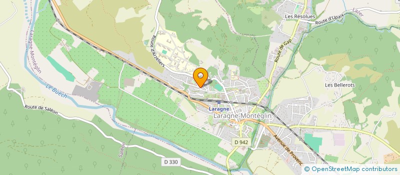 localisation de l'entreprise ASSOCIATION EL IMEN  LARAGNE-MONTEGLIN