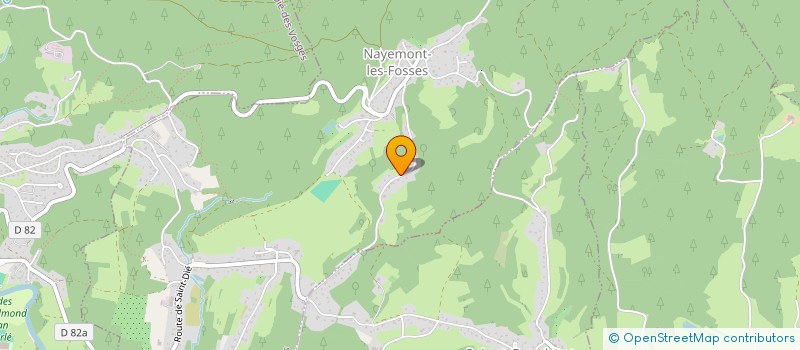 localisation de l'entreprise ASSOCIATION ELAN  NAYEMONT-LES-FOSSES