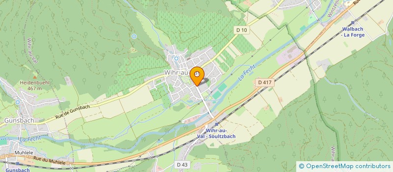 localisation de l'entreprise ASSOCIATION ELAN POUR LA VIE à WALBACH