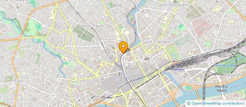 localisation de l'entreprise ASSOCIATION ELASTIC'BAND à NANTES
