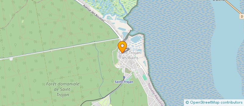 localisation de l'entreprise ASSOCIATION ELECTRON LIBRE  SAINT-TROJAN-LES-BAINS