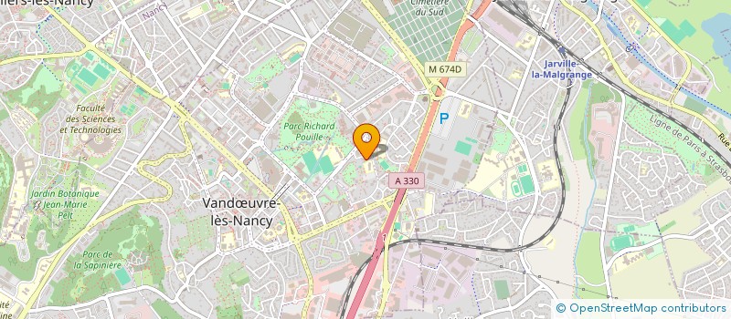 localisation de l'entreprise ASSOCIATION ELECTRONIQUE A LA PORTEE DE TOUS  VANDUVRE-LES-NANCY