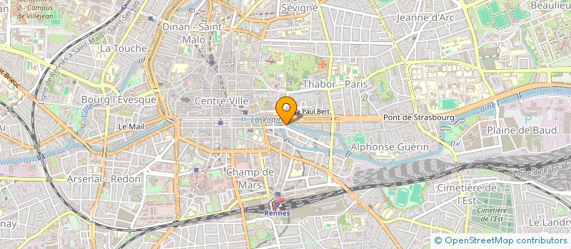 localisation de l'entreprise ASSOCIATION ELI&MA  RENNES