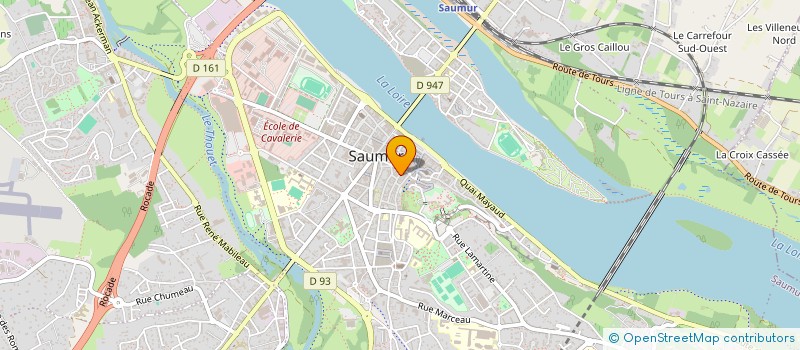 localisation de l'entreprise ASSOCIATION ELIEVY  SAUMUR