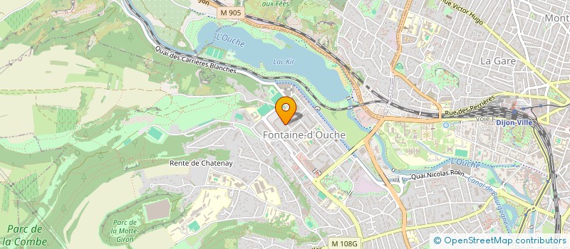 localisation de l'entreprise ASSOCIATION ELIMANE  DIJON