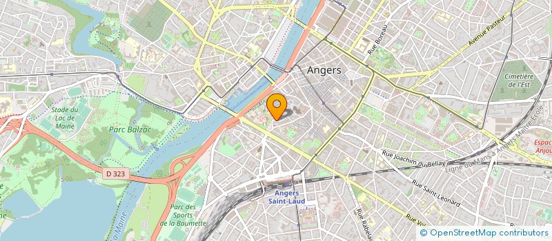 localisation de l'entreprise ASSOCIATION ELLEBORE à ANGERS