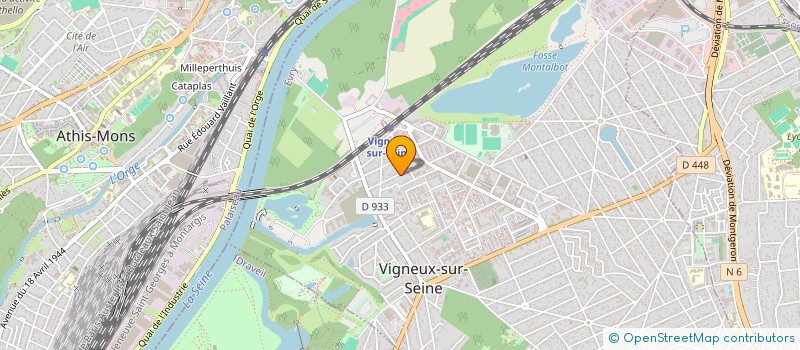 localisation de l'entreprise ASSOCIATION ELLES à VIGNEUX-SUR-SEINE