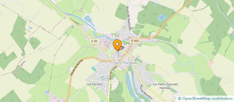 localisation de l'entreprise ASSOCIATION EMERAUDE à SAINT-FARGEAU
