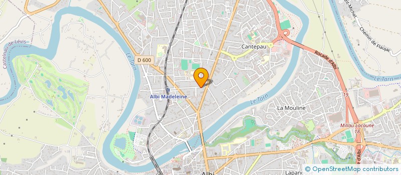 localisation de l'entreprise ASSOCIATION EMERGENCE à ALBI