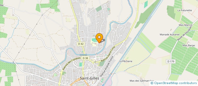 localisation de l'entreprise ASSOCIATION EMERGENCE à SAINT-GILLES