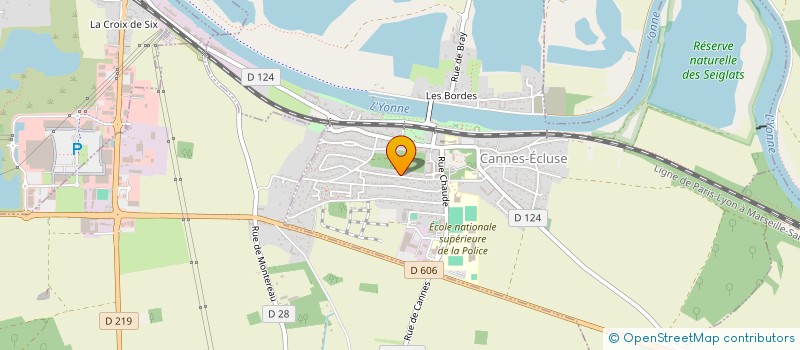 localisation de l'entreprise ASSOCIATION EMMAUS BRIE  LA GRANDE-PAROISSE